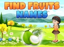 Buscar nombres de frutas